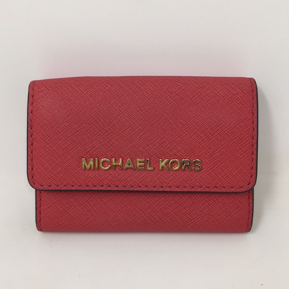 Michael Kors Jet Set Wallet Card Case Key Holder